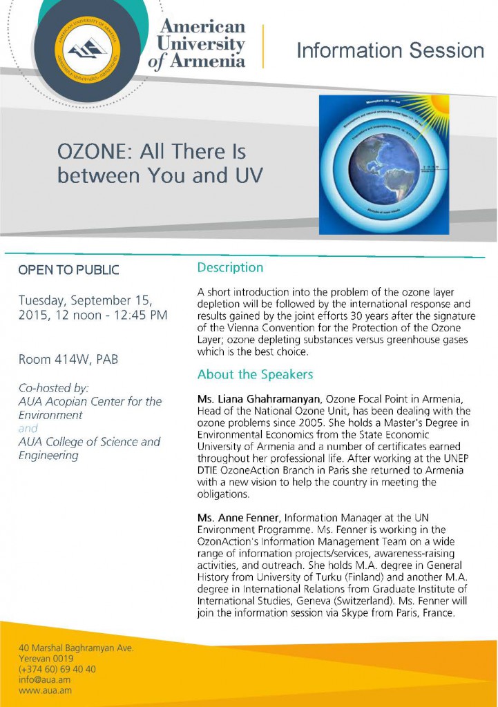 International Day of Ozone, final